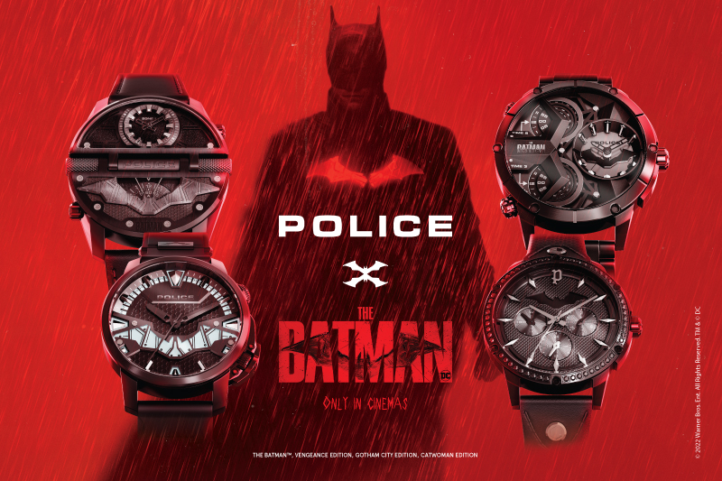 Police store batman watch