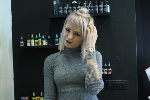 60 секунди со Ина од Nameless Tattoo