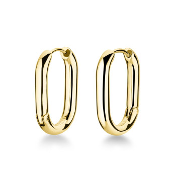 JEOLG-J567 Large Oval Hoops 