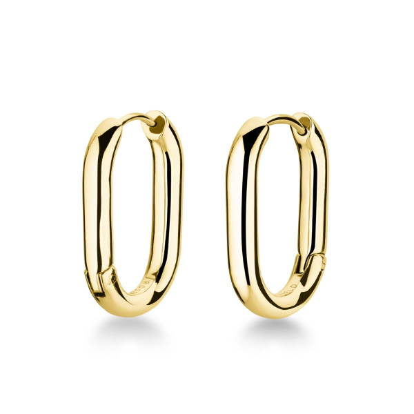 JEOLG-J567 Large Oval Hoops 