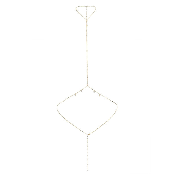 JUBN04262JWYGT/U HASHTAG GUESS - BODY CHAIN 
